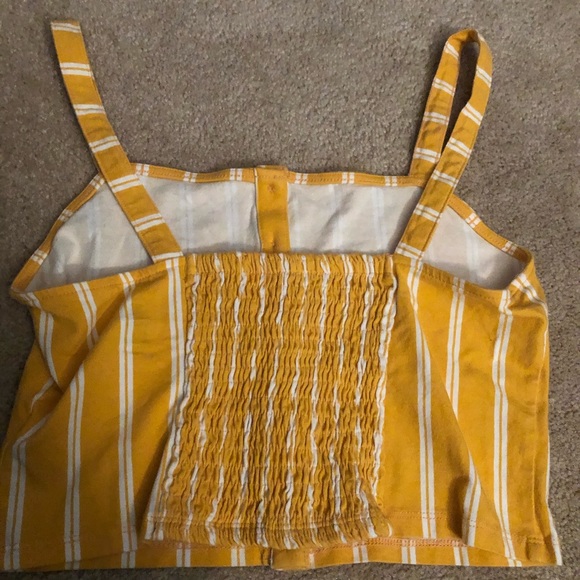 Pacsun striped cropped tank top - Picture 3 of 3